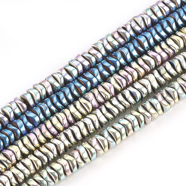 PandaHall Electroplate Non-magnetic Synthetic Hematite Beads Strands, Wavy, Flat Round/Disc, Mixed Color, 4x1.5mm, Hole: 1mm, about...
PandaHall Electroplate Non-magnetic Synthetic Hematite Beads Strands, Wavy, Flat Round/Disc, Mixed Color, 4x1.5mm, Hole: 1mm, about...