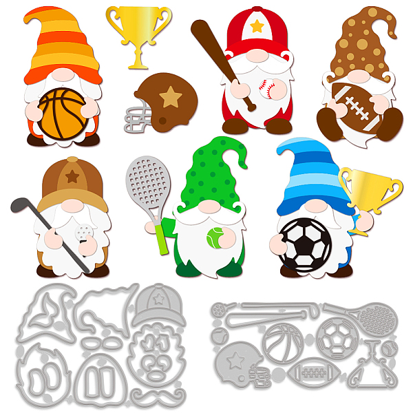 PandaHall Sport Theme Carbon Steel Cutting Dies Stencils, for DIY Scrapbooking, Photo Album, Decorative Embossing Paper Card, Stainless...
PandaHall Sport Theme Carbon Steel Cutting Dies Stencils, for DIY Scrapbooking, Photo Album, Decorative Embossing Paper Card, Stainless...