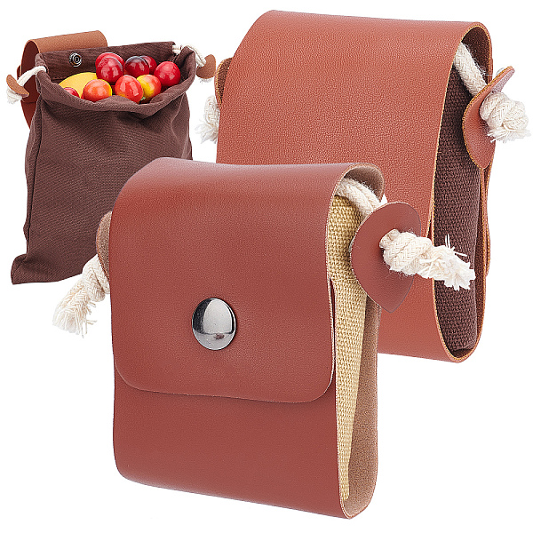 PandaHall Gorgecraft 2Pcs 2 Colors Canvas & PU Leather Fold Storage Tool Bags, with Drawstring, Rectangle, Mixed Color, 11x22x1.8cm &..., Multicolor
PandaHall Gorgecraft 2Pcs 2 Colors Canvas & PU Leather Fold Storage Tool Bags, with Drawstring, Rectangle, Mixed Color, 11x22x1.8cm &..., Multicolor