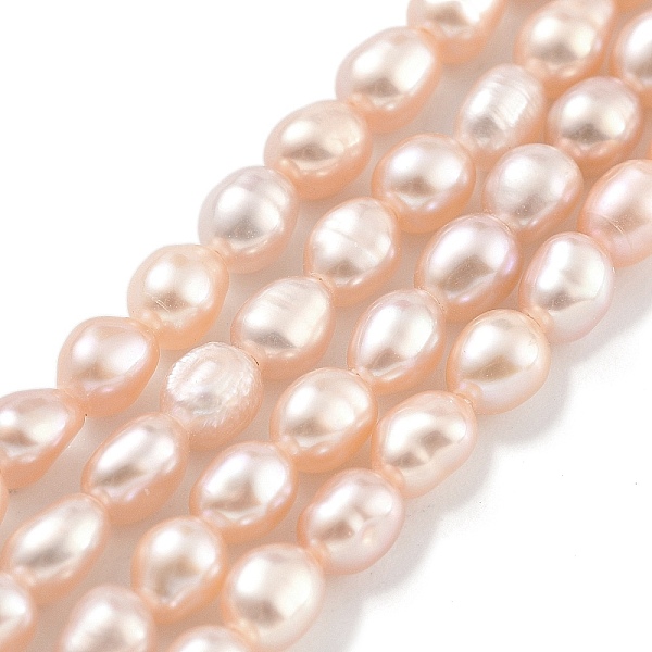 PandaHall Natural Cultured Freshwater Pearl Beads Strands, Rice, Grade 4A+, PeachPuff, 2.8~3.2mm, Hole: 0.3mm, about 31pcs/strand..., Brown
PandaHall Natural Cultured Freshwater Pearl Beads Strands, Rice, Grade 4A+, PeachPuff, 2.8~3.2mm, Hole: 0.3mm, about 31pcs/strand..., Brown