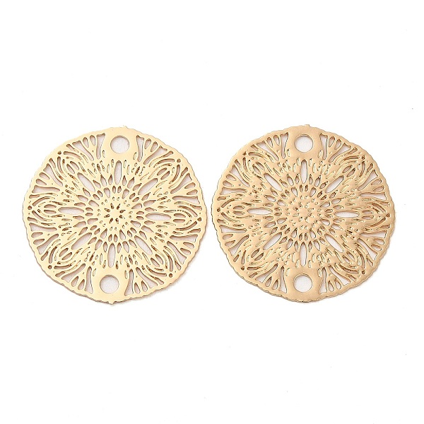 PandaHall Rack Plating Brass Connector Charms, Etched Metal Embellishments, Long-Lasting Plated, Flat Round Flower Links, Light Gold...
PandaHall Rack Plating Brass Connector Charms, Etched Metal Embellishments, Long-Lasting Plated, Flat Round Flower Links, Light Gold...