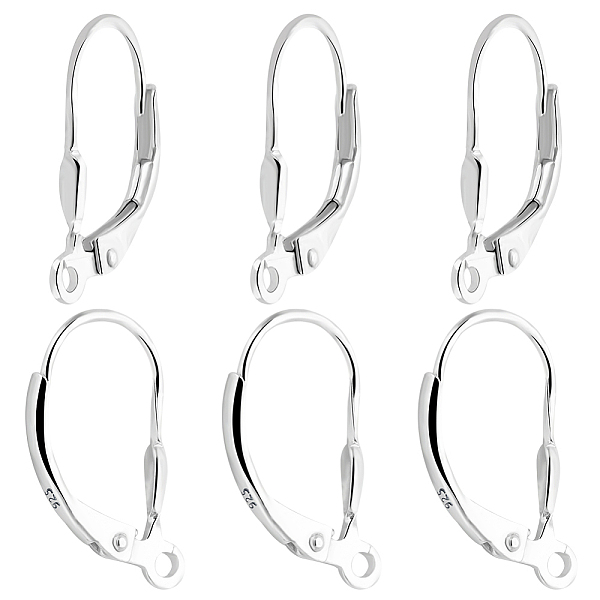 PandaHall Beebeecraft 8Pcs 925 Sterling Silver Leverback French Earring Hooks Interchangeable Dangle Ear Wire Findings 16x9mm for Jewelry...
PandaHall Beebeecraft 8Pcs 925 Sterling Silver Leverback French Earring Hooks Interchangeable Dangle Ear Wire Findings 16x9mm for Jewelry...