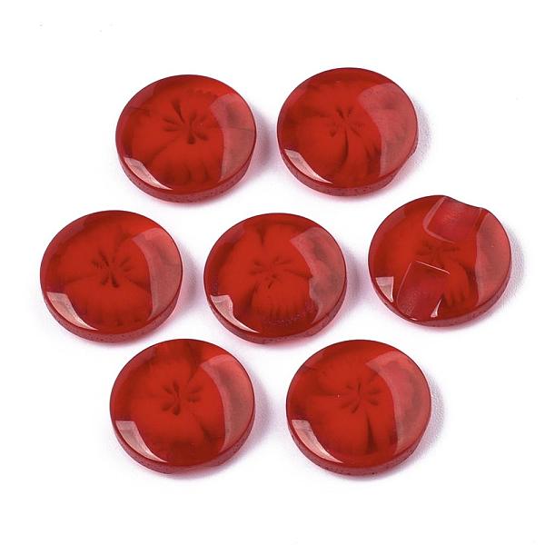 PandaHall Translucent Pattern Buttons, Resin Button , FireBrick, about 14mm in diameter, hole: 1mm, about 270pcs/bag Resin Red
PandaHall Translucent Pattern Buttons, Resin Button , FireBrick, about 14mm in diameter, hole: 1mm, about 270pcs/bag Resin Red