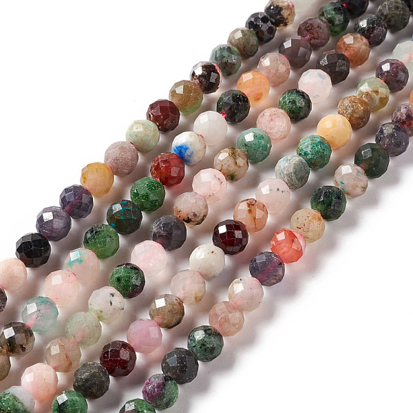 PandaHall Natural & Synthetic Mixed Stone Beads Strands, Faceted, Round, 6mm, Hole: 1mm, about 67pcs/strand, 15.35 inch(39cm) Mixed Stone...
PandaHall Natural & Synthetic Mixed Stone Beads Strands, Faceted, Round, 6mm, Hole: 1mm, about 67pcs/strand, 15.35 inch(39cm) Mixed Stone...
