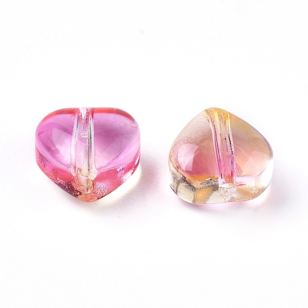 PandaHall Electroplate Glass Beads, Heart, Flamingo, 5.5x6x3.7mm, Hole: 0.8mm Glass Heart Pink
PandaHall Electroplate Glass Beads, Heart, Flamingo, 5.5x6x3.7mm, Hole: 0.8mm Glass Heart Pink