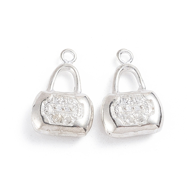 PandaHall Brass Pendants, Lock, Silver Color Plated, 20x13.5x5.5mm, Hole: 1.8mm Brass Lock
PandaHall Brass Pendants, Lock, Silver Color Plated, 20x13.5x5.5mm, Hole: 1.8mm Brass Lock