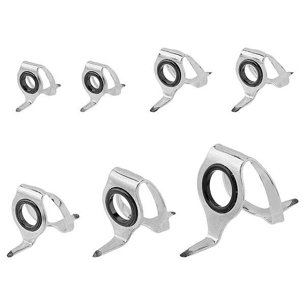 PandaHall SUPERFINDINGS 7Pcs 5 Style Stainless Steel Fishing Rod Guide Ring, Fishing Rod Pole Line Guide, Stainless Steel Color...
PandaHall SUPERFINDINGS 7Pcs 5 Style Stainless Steel Fishing Rod Guide Ring, Fishing Rod Pole Line Guide, Stainless Steel Color...