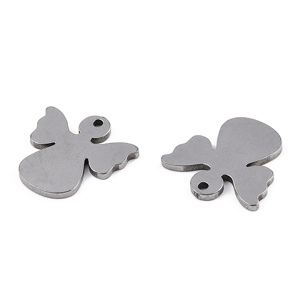 PandaHall 304 Stainless Steel Charms, Laser Cut, Angel, Stainless Steel Color, 15x15x1mm, Hole: 1.2mm 304 Stainless Steel Angel & Fairy
PandaHall 304 Stainless Steel Charms, Laser Cut, Angel, Stainless Steel Color, 15x15x1mm, Hole: 1.2mm 304 Stainless Steel Angel & Fairy