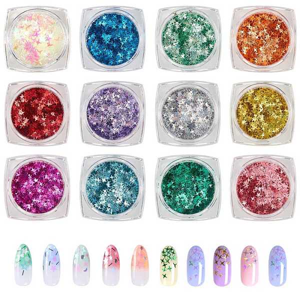PandaHall Shiny Laser Nail Art Glitter Sequins, Manicure Decorations, DIY Sparkly Paillette Tips Nail, Star, Mixed Color, 2.5x2.5mm, about..., Multicolor
PandaHall Shiny Laser Nail Art Glitter Sequins, Manicure Decorations, DIY Sparkly Paillette Tips Nail, Star, Mixed Color, 2.5x2.5mm, about..., Multicolor