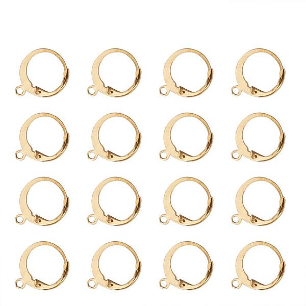 PandaHall 304 Stainless Steel Leverback Earring Findings, with Horizontal Loop, Real 24K Gold Plated, 14.5x12mm, Hole: 1.2mm, Pin: 0.8x1mm...
PandaHall 304 Stainless Steel Leverback Earring Findings, with Horizontal Loop, Real 24K Gold Plated, 14.5x12mm, Hole: 1.2mm, Pin: 0.8x1mm...