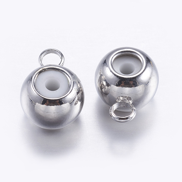 PandaHall Brass Tube Bails, Loop Bails, with Rubber, Barrel, Platinum, 7x5x3.5mm, Hole: 0.7mm, Inner Diameter: 1.5mm Brass Barrel
PandaHall Brass Tube Bails, Loop Bails, with Rubber, Barrel, Platinum, 7x5x3.5mm, Hole: 0.7mm, Inner Diameter: 1.5mm Brass Barrel