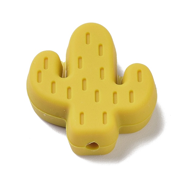 PandaHall Silicone Focal Beads, Chewing Beads For Teethers, Cactus, Gold, 25x23x8mm, Hole: 2.3mm Silicone Others Gold
PandaHall Silicone Focal Beads, Chewing Beads For Teethers, Cactus, Gold, 25x23x8mm, Hole: 2.3mm Silicone Others Gold