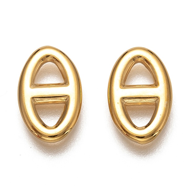 PandaHall 304 Stainless Steel Linking Rings, Oval, Golden, 14.5x9x2mm, Inner Diameter: 3.5mm 304 Stainless Steel Oval
PandaHall 304 Stainless Steel Linking Rings, Oval, Golden, 14.5x9x2mm, Inner Diameter: 3.5mm 304 Stainless Steel Oval