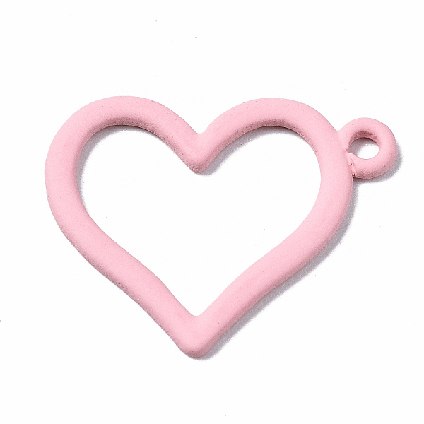 PandaHall Spray Painted Alloy Pendants, Cadmium Free & Nickel Free & Lead Free, Heart, Pink, 20.5x25.5x1mm, Hole: 2mm Alloy Heart Pink
PandaHall Spray Painted Alloy Pendants, Cadmium Free & Nickel Free & Lead Free, Heart, Pink, 20.5x25.5x1mm, Hole: 2mm Alloy Heart Pink