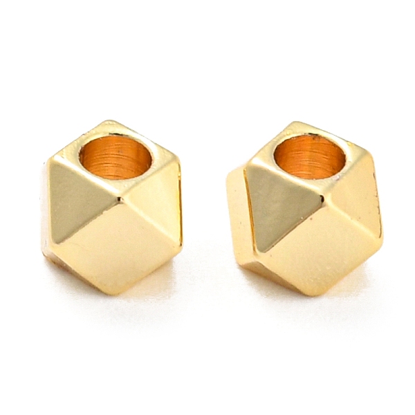 PandaHall Brass Beads, Faceted Cube Beads, Real 14K Gold Plated, 4x4mm, Hole: 2mm Brass Cube
PandaHall Brass Beads, Faceted Cube Beads, Real 14K Gold Plated, 4x4mm, Hole: 2mm Brass Cube