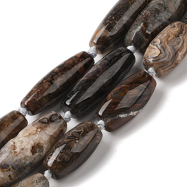 PandaHall Natural Mexican Lace Agate Beads Strands, Rice, 24~42x12~14mm, Hole: 1.6mm, about 10~14pcs/strand, 16.54"~16.93''(42~43cm) Crazy...
PandaHall Natural Mexican Lace Agate Beads Strands, Rice, 24~42x12~14mm, Hole: 1.6mm, about 10~14pcs/strand, 16.54"~16.93''(42~43cm) Crazy...