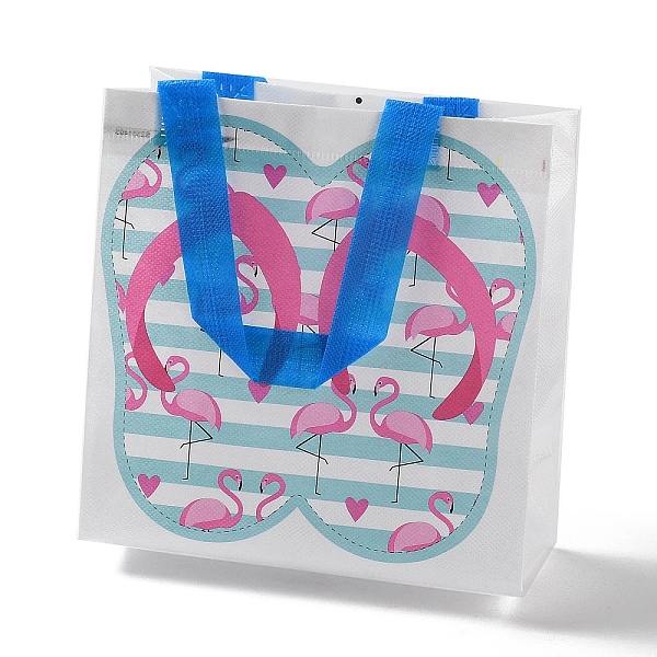 PandaHall Summer Beach Theme Printed Flip Flops Non-Woven Reusable Folding Gift Bags with Handle, Portable Waterproof Shopping Bag for Gift..., Cyan
PandaHall Summer Beach Theme Printed Flip Flops Non-Woven Reusable Folding Gift Bags with Handle, Portable Waterproof Shopping Bag for Gift..., Cyan