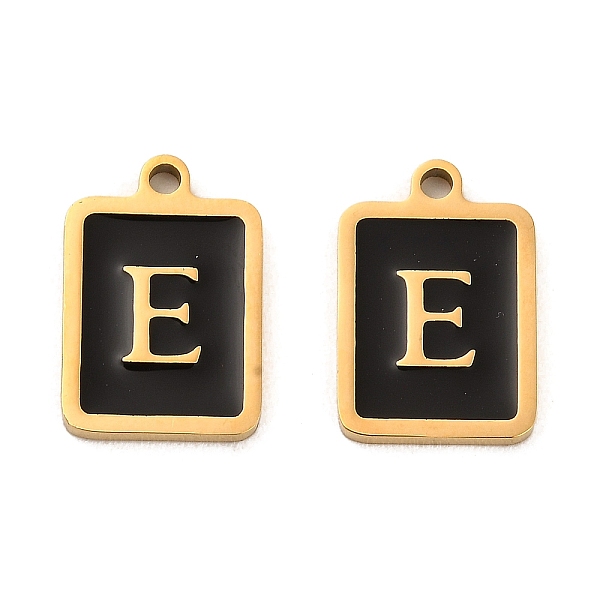 PandaHall 304 Stainless Steel Pendants, with Enamel, Rectangle with Letter Charm, Golden, Letter E, 17.5x12x1.5mm, Hole: 1.5mm Stainless...
PandaHall 304 Stainless Steel Pendants, with Enamel, Rectangle with Letter Charm, Golden, Letter E, 17.5x12x1.5mm, Hole: 1.5mm Stainless...