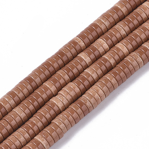 PandaHall Natural Agate Beads Strands, Dyed, Heishi Beads, Flat Round/Disc, Peru, 4x1mm, Hole: 1mm, about 250~329pcs/strand, 15.7 inch..., Brown
PandaHall Natural Agate Beads Strands, Dyed, Heishi Beads, Flat Round/Disc, Peru, 4x1mm, Hole: 1mm, about 250~329pcs/strand, 15.7 inch..., Brown