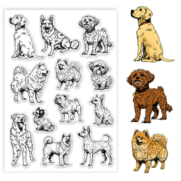 PandaHall PVC Stamps, for DIY Scrapbooking, Photo Album Decorative, Cards Making, Stamp Sheets, Film Frame, Dog, 21x14.8x0.3cm Plastic Dog
PandaHall PVC Stamps, for DIY Scrapbooking, Photo Album Decorative, Cards Making, Stamp Sheets, Film Frame, Dog, 21x14.8x0.3cm Plastic Dog