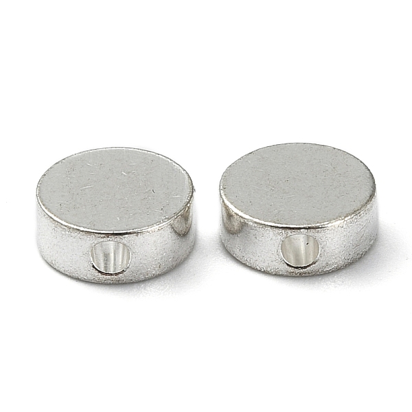 PandaHall Brass Beads, Flat Round, Silver Color Plated, 8x3mm, Hole: 1.8mm Brass Flat Round
PandaHall Brass Beads, Flat Round, Silver Color Plated, 8x3mm, Hole: 1.8mm Brass Flat Round