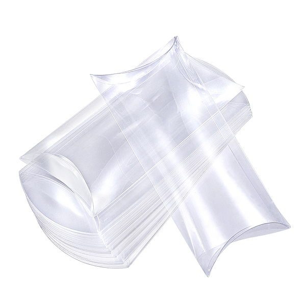 PandaHall PVC Plastic Pillow Boxes, Gift Candy Transparent Packing Box, Clear, 14x6.4x2.45cm Plastic Pillow Clear
PandaHall PVC Plastic Pillow Boxes, Gift Candy Transparent Packing Box, Clear, 14x6.4x2.45cm Plastic Pillow Clear