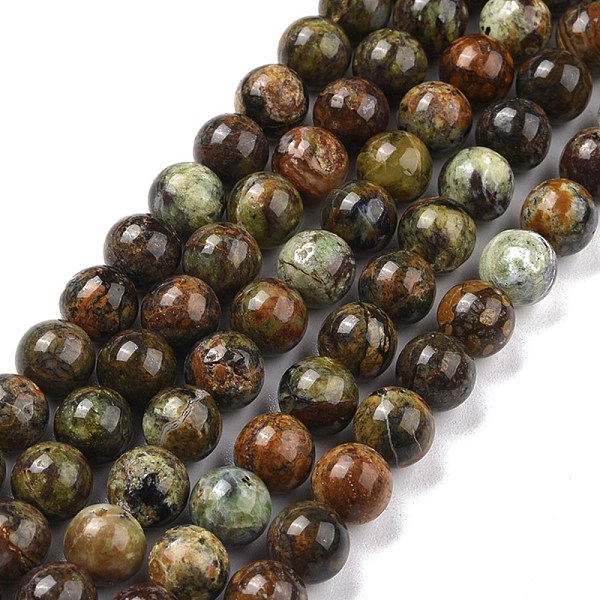 PandaHall Natural Green Opal Beads Strands, Round, 8~8.5mm, Hole: 0.7mm, about 48pcs/strand, 15.75 inch(40cm) Green Opal Round
PandaHall Natural Green Opal Beads Strands, Round, 8~8.5mm, Hole: 0.7mm, about 48pcs/strand, 15.75 inch(40cm) Green Opal Round
