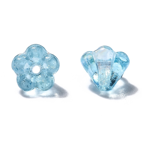 PandaHall Transparent Czech Glass Beads, Flower, Light Sky Blue, 6.5x5mm, Hole: 0.8mm, about 357~363pcs/bag Czech Glass Flower
PandaHall Transparent Czech Glass Beads, Flower, Light Sky Blue, 6.5x5mm, Hole: 0.8mm, about 357~363pcs/bag Czech Glass Flower