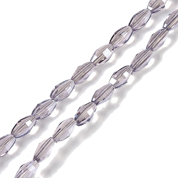PandaHall Electroplate Glass Beads Strands, Pearl Luster Plated, Faceted, Oval, Thistle, 7.5x4.5mm, Hole: 0.9mm, about 60pcs/strand, 17.32''..., Purple
PandaHall Electroplate Glass Beads Strands, Pearl Luster Plated, Faceted, Oval, Thistle, 7.5x4.5mm, Hole: 0.9mm, about 60pcs/strand, 17.32''..., Purple