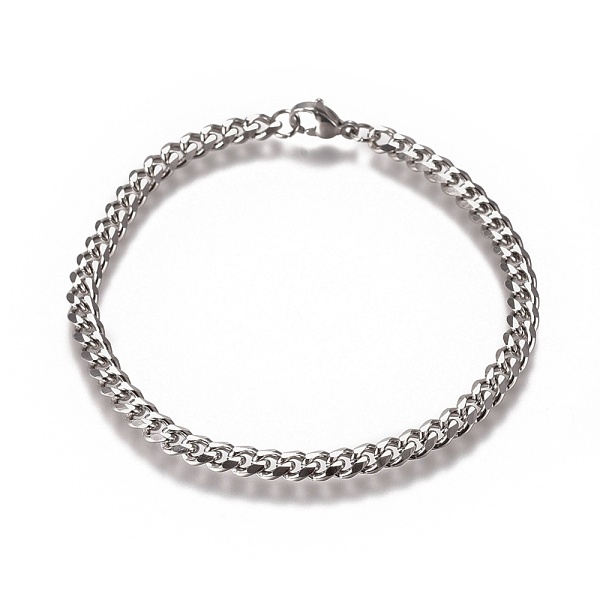 PandaHall Men's Curb Chain, Twisted Chain Bracelets, Fashionable 304 Stainless Steel Bracelets, with Lobster Claw Clasps, Stainless Steel...
PandaHall Men's Curb Chain, Twisted Chain Bracelets, Fashionable 304 Stainless Steel Bracelets, with Lobster Claw Clasps, Stainless Steel...