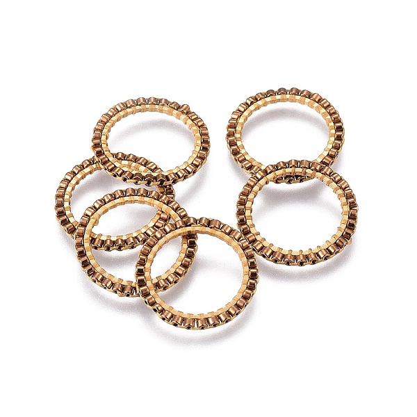 PandaHall MIYUKI & TOHO Handmade Japanese Seed Beads, with Golden Plated 304 Stainless Steel Link Rings, Loom Pattern, Ring/Circle, Sienna..., Brown
PandaHall MIYUKI & TOHO Handmade Japanese Seed Beads, with Golden Plated 304 Stainless Steel Link Rings, Loom Pattern, Ring/Circle, Sienna..., Brown
