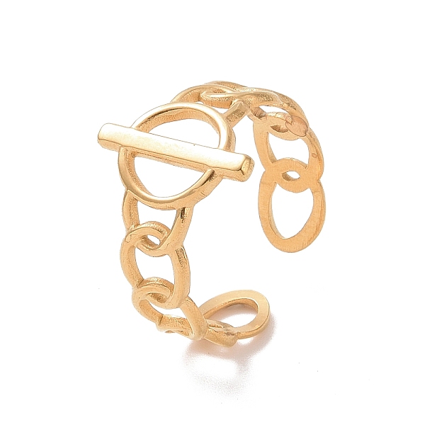 PandaHall Ion Plating(IP) 304 Stainless Steel Buckle Shape Open Cuff Ring, Hollow Finger Ring for Women, Golden, US Size 7 3/4(17.9mm) 304...
PandaHall Ion Plating(IP) 304 Stainless Steel Buckle Shape Open Cuff Ring, Hollow Finger Ring for Women, Golden, US Size 7 3/4(17.9mm) 304...