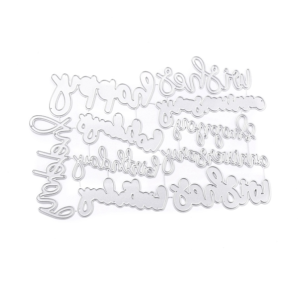 PandaHall Carbon Steel Cutting Dies Stencils, for DIY Scrapbooking/Photo Album, Decorative Embossing DIY Paper Card, Matte Platinum Color...
PandaHall Carbon Steel Cutting Dies Stencils, for DIY Scrapbooking/Photo Album, Decorative Embossing DIY Paper Card, Matte Platinum Color...