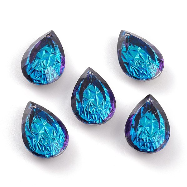 PandaHall Embossed Glass Rhinestone Pendants, Teardrop, Faceted, Bermuda Blue, 19x12x6mm, Hole: 1.6mm Glass Teardrop Blue
PandaHall Embossed Glass Rhinestone Pendants, Teardrop, Faceted, Bermuda Blue, 19x12x6mm, Hole: 1.6mm Glass Teardrop Blue
