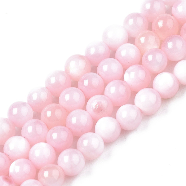 PandaHall Natural Freshwater Shell Beads Strands, Dyed, Round, Pearl Pink, 2.5mm, Hole: 0.5mm, about 122pcs/strand, 14.57''(37cm) Freshwater...
PandaHall Natural Freshwater Shell Beads Strands, Dyed, Round, Pearl Pink, 2.5mm, Hole: 0.5mm, about 122pcs/strand, 14.57''(37cm) Freshwater...