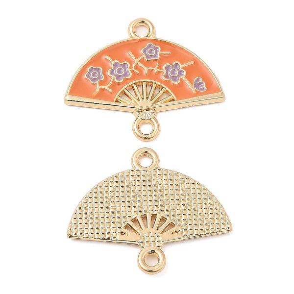 PandaHall Alloy Enamel Connector Charms, Handheld Fan Links, Cadmium Free & Nickel Free & Lead Free, Golden, Orange, 19.5x24x1.5mm, Hole...
PandaHall Alloy Enamel Connector Charms, Handheld Fan Links, Cadmium Free & Nickel Free & Lead Free, Golden, Orange, 19.5x24x1.5mm, Hole...