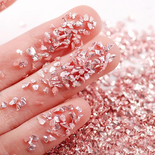 PandaHall DIY Nail Art Decoration Mini Glass Beads, Tiny Caviar Nail Beads, Pink, 2~3mm, about 450g/bag Glass Chip Pink
PandaHall DIY Nail Art Decoration Mini Glass Beads, Tiny Caviar Nail Beads, Pink, 2~3mm, about 450g/bag Glass Chip Pink