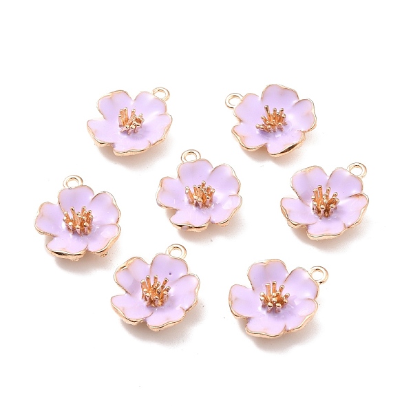 PandaHall Alloy Enamel Pendants, Hibiscus Flower, Light Gold, Purple, 23x19.5x6mm, Hole: 2mm Alloy+Enamel Flower Purple
PandaHall Alloy Enamel Pendants, Hibiscus Flower, Light Gold, Purple, 23x19.5x6mm, Hole: 2mm Alloy+Enamel Flower Purple