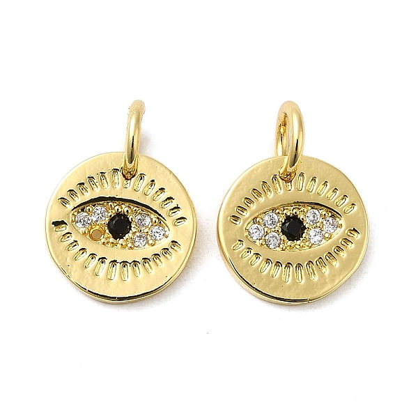 PandaHall Rack Plating Brass Cubic Zirconia European Dangle Charms, Large Hole Pendants, Cadmium Free & Lead Free, Eye with Flat Round, Real..., Clear
PandaHall Rack Plating Brass Cubic Zirconia European Dangle Charms, Large Hole Pendants, Cadmium Free & Lead Free, Eye with Flat Round, Real..., Clear