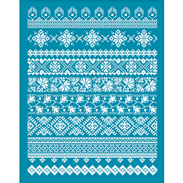 PandaHall OLYCRAFT 4x5 Inch Clay Stencils Floral Pattern Silk Screen for Polymer Clay Ukrainian Embroidery Silk Screen Stencils Mesh..., Cyan
PandaHall OLYCRAFT 4x5 Inch Clay Stencils Floral Pattern Silk Screen for Polymer Clay Ukrainian Embroidery Silk Screen Stencils Mesh..., Cyan