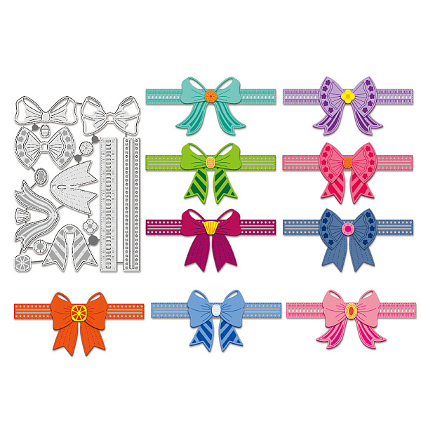 PandaHall BENECREAT Bow Ribbon Borders Cutting Dies Stencils, Bowtie Carbon Steel Embossing Tool Die Cuts Metal Templates for DIY...
PandaHall BENECREAT Bow Ribbon Borders Cutting Dies Stencils, Bowtie Carbon Steel Embossing Tool Die Cuts Metal Templates for DIY...