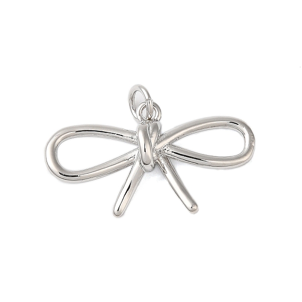 PandaHall Rack Plating Brass Pendants, Cadmium Free & Lead Free, Long-Lasting Plated, Bowknot, Platinum, 14.5x25.5x5.5mm, Hole: 5mm Brass...
PandaHall Rack Plating Brass Pendants, Cadmium Free & Lead Free, Long-Lasting Plated, Bowknot, Platinum, 14.5x25.5x5.5mm, Hole: 5mm Brass...