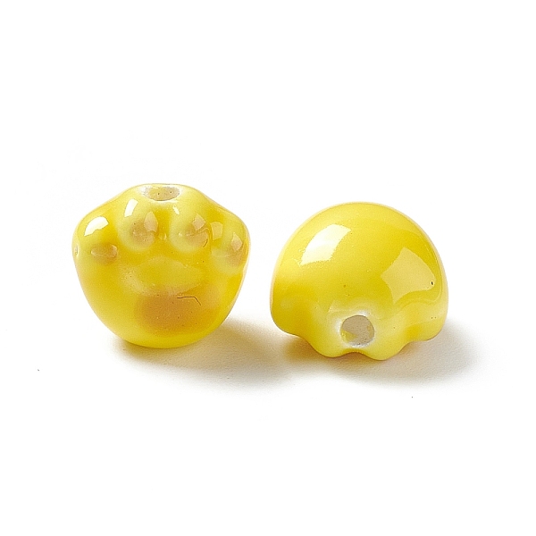 PandaHall Handmade Printed Porcelain Beads, Cat Paw Prints, Yellow, 12x12x9mm, Hole: 2mm Porcelain Others Yellow
PandaHall Handmade Printed Porcelain Beads, Cat Paw Prints, Yellow, 12x12x9mm, Hole: 2mm Porcelain Others Yellow