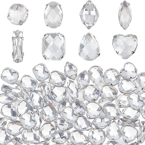 PandaHall FINGERINSPIRE 80Pcs 8 Styles Acrylic Sew On Rhinestones Sewing Claw Gems Clear Claw Flatback Crystal Rhinestones Metal Prong...
PandaHall FINGERINSPIRE 80Pcs 8 Styles Acrylic Sew On Rhinestones Sewing Claw Gems Clear Claw Flatback Crystal Rhinestones Metal Prong...