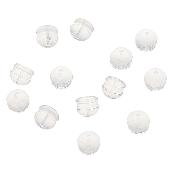 PandaHall Silicone Ear Nuts, Earring Backs, 4x5mm, Hole: 1mm, 90pcs/box Silicone Hamburger
PandaHall Silicone Ear Nuts, Earring Backs, 4x5mm, Hole: 1mm, 90pcs/box Silicone Hamburger