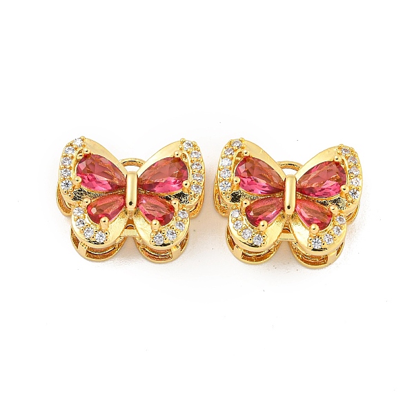 PandaHall Brass Micro Pave Cubic Zirconia Pendants, Real 18K Gold Plated, Butterfly, Red, 13.5x16.5x7.5mm, Hole: 1.6mm Brass+Cubic Zirconia...
PandaHall Brass Micro Pave Cubic Zirconia Pendants, Real 18K Gold Plated, Butterfly, Red, 13.5x16.5x7.5mm, Hole: 1.6mm Brass+Cubic Zirconia...