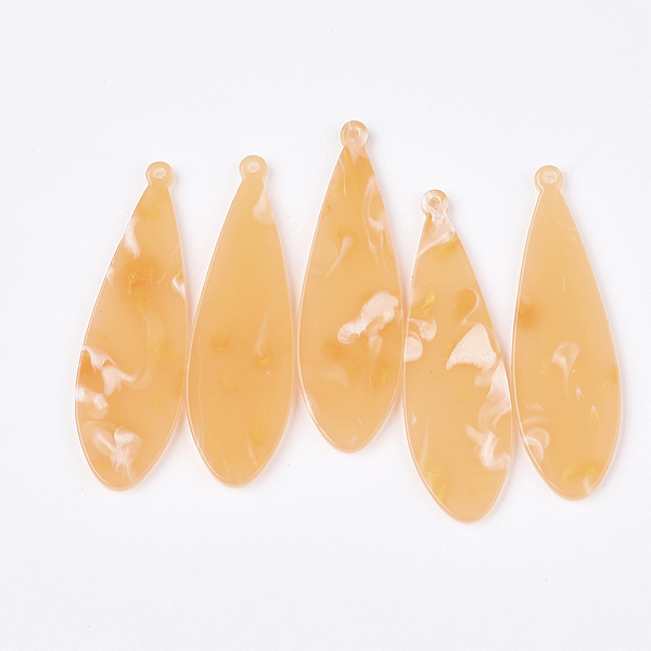 PandaHall Cellulose Acetate(Resin) Big Pendants, Teardrop, Orange, 51x16x2.5mm, Hole: 1.4mm Cellulose Acetate Teardrop Orange
PandaHall Cellulose Acetate(Resin) Big Pendants, Teardrop, Orange, 51x16x2.5mm, Hole: 1.4mm Cellulose Acetate Teardrop Orange