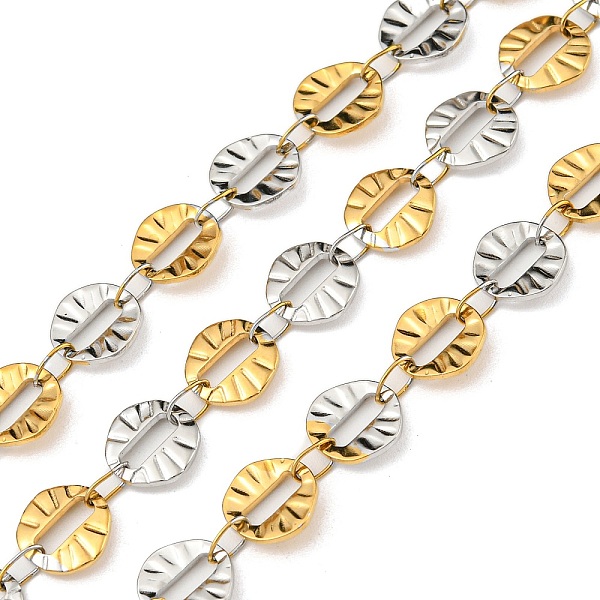 PandaHall 304 Stainless Steel Flat Round Chains, Soldered, with Spool, Golden & Stainless Steel Color, 7.5x7.5x0.8mm 304 Stainless Steel
PandaHall 304 Stainless Steel Flat Round Chains, Soldered, with Spool, Golden & Stainless Steel Color, 7.5x7.5x0.8mm 304 Stainless Steel
