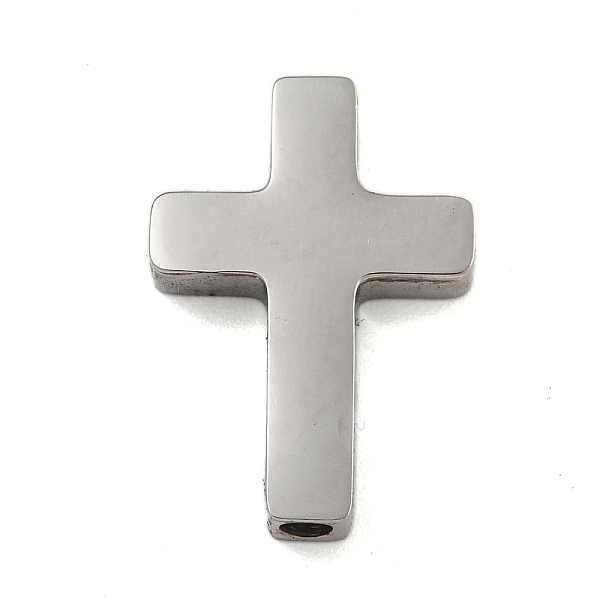 PandaHall 304 Stainless Steel Beads, Cross, Stainless Steel Color, 20x14x3mm, Hole: 2mm 304 Stainless Steel Cross
PandaHall 304 Stainless Steel Beads, Cross, Stainless Steel Color, 20x14x3mm, Hole: 2mm 304 Stainless Steel Cross