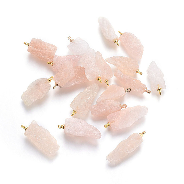 PandaHall Natural Pink Morganite Pendants, with Brass Findings, Nuggets, Golden, 19~29x6~12x4~7mm, Hole: 1.6mm Morganite Nuggets Pink
PandaHall Natural Pink Morganite Pendants, with Brass Findings, Nuggets, Golden, 19~29x6~12x4~7mm, Hole: 1.6mm Morganite Nuggets Pink
